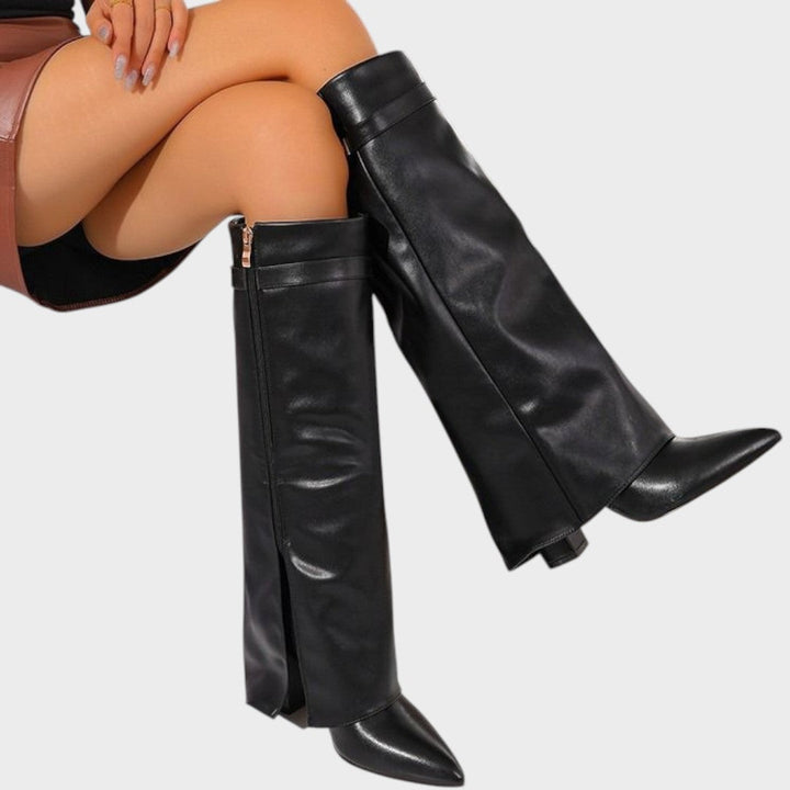 Luna | High Leather Boots