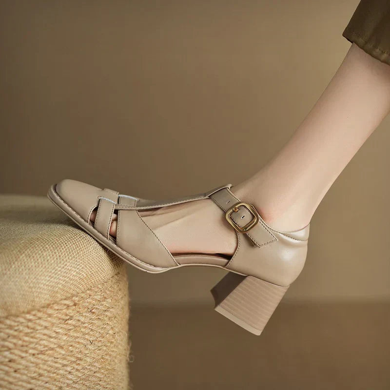 Anna | Square Toe Sandals