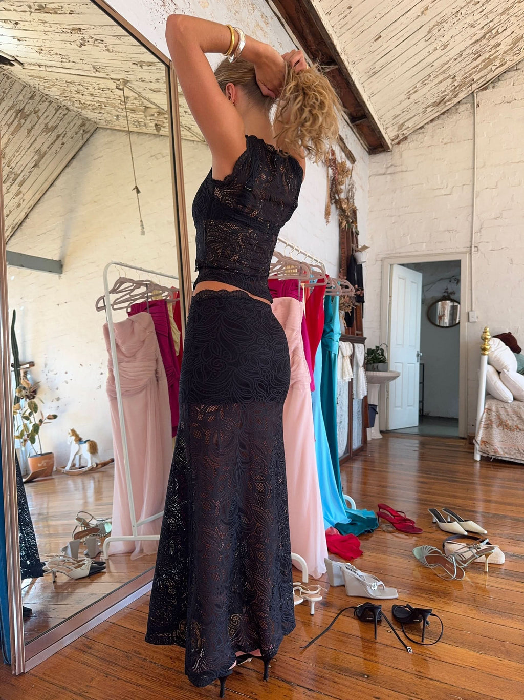 Caroline | Lace Two-Piece Set