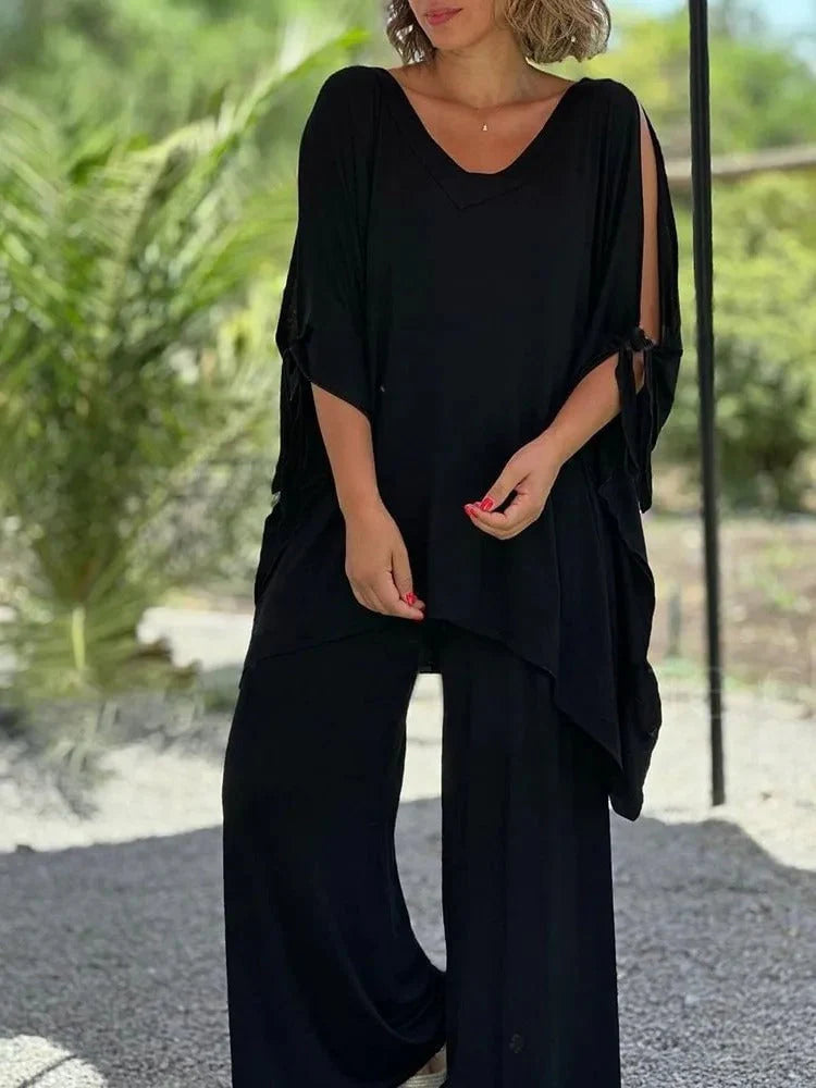 Helen | Elegant Layered Two-Piece Set