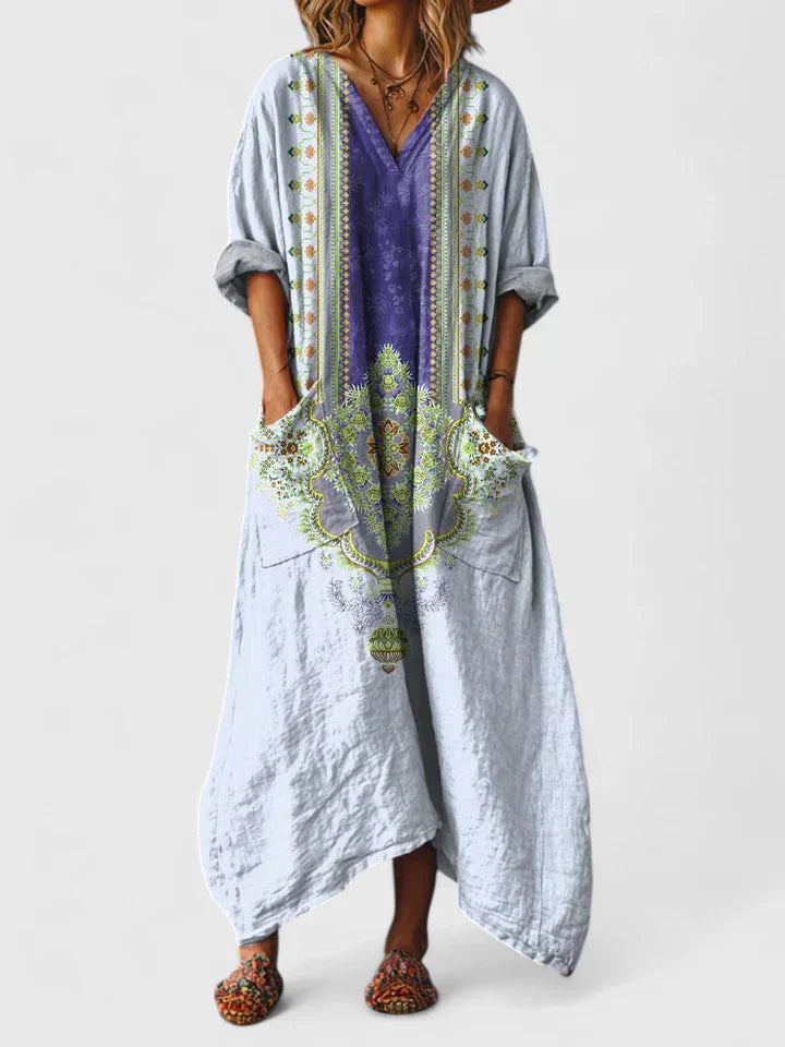 Willow | Boho Flowing Maxi Dress