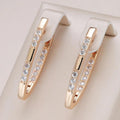 Cecilia | Crystal Hoop Earrings