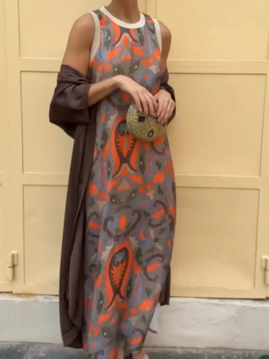 Liezel | Boho Layered Maxi Dress