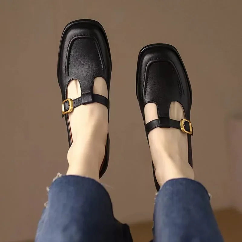 Isabell | T-Strap Sandals