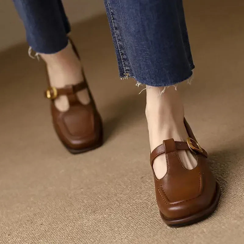 Isabell | T-Strap Sandals