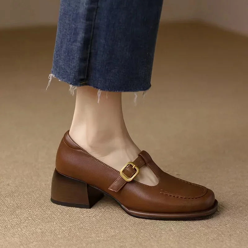Isabell | T-Strap Sandals