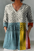Eunice | Linen Tunic Top