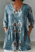 Rose | Linen Tunic Top