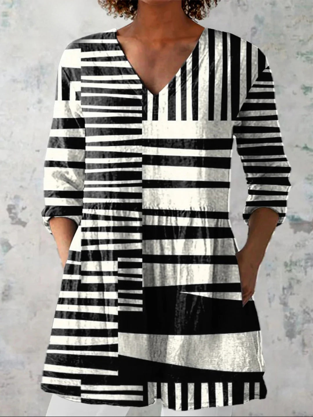 Liza | Linen Tunic Top