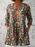 Sarah | Linen Tunic Top