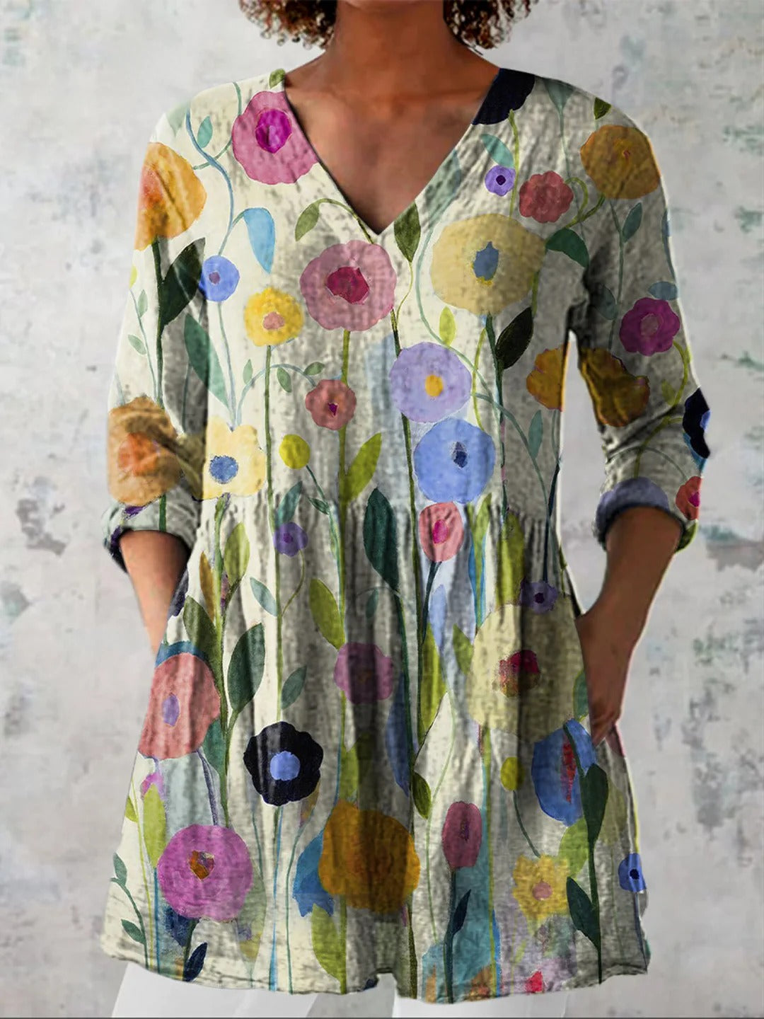 Marlowe | Linen Tunic Top