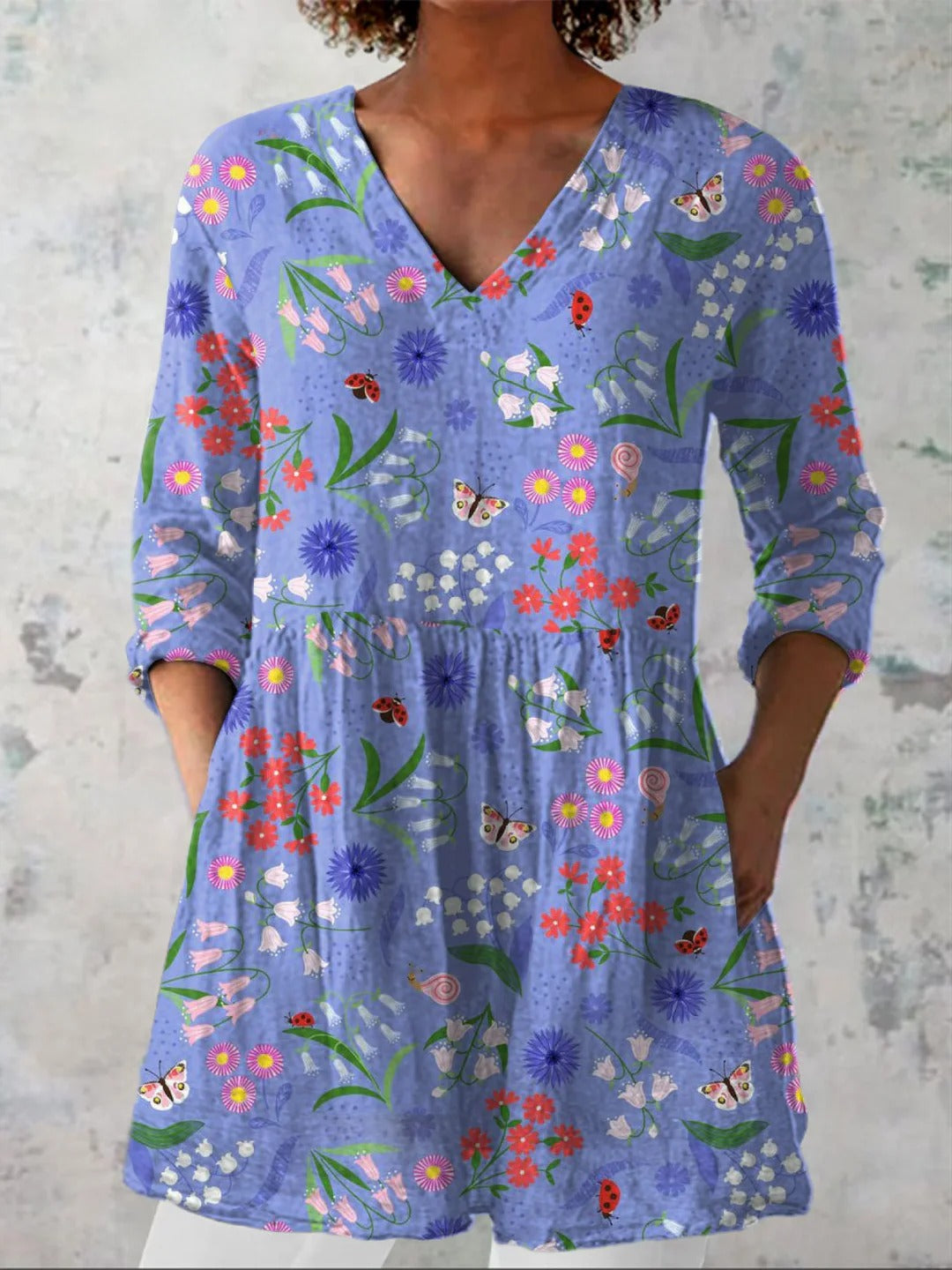 Joy | Linen Tunic Top