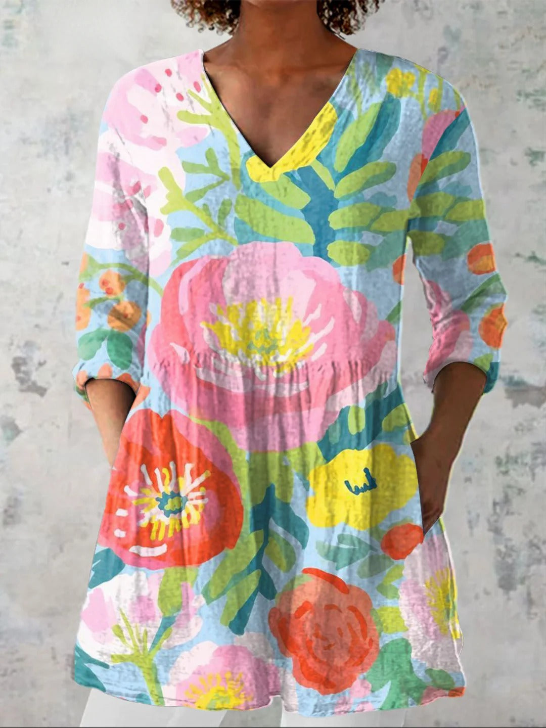 Jennifer | Linen Tunic Top