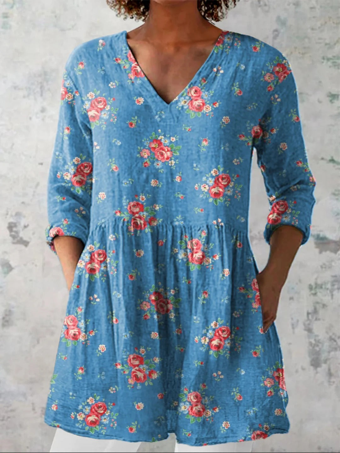 Quinn | Linen Tunic Top