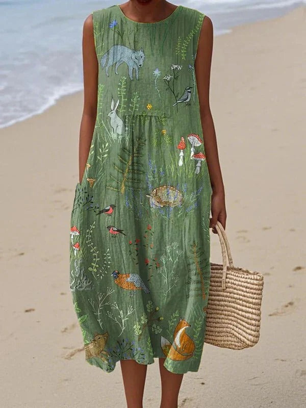 Carol | Relaxed Linen Everyday Dress