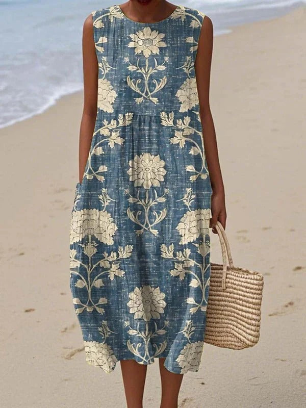 Clarisse | Relaxed Linen Everyday Dress