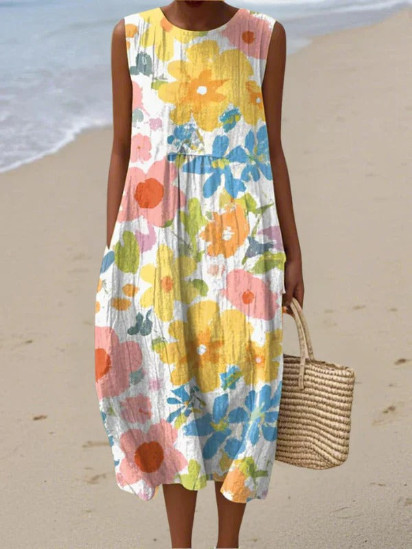 Alexandra | Relaxed Linen Everyday Dress