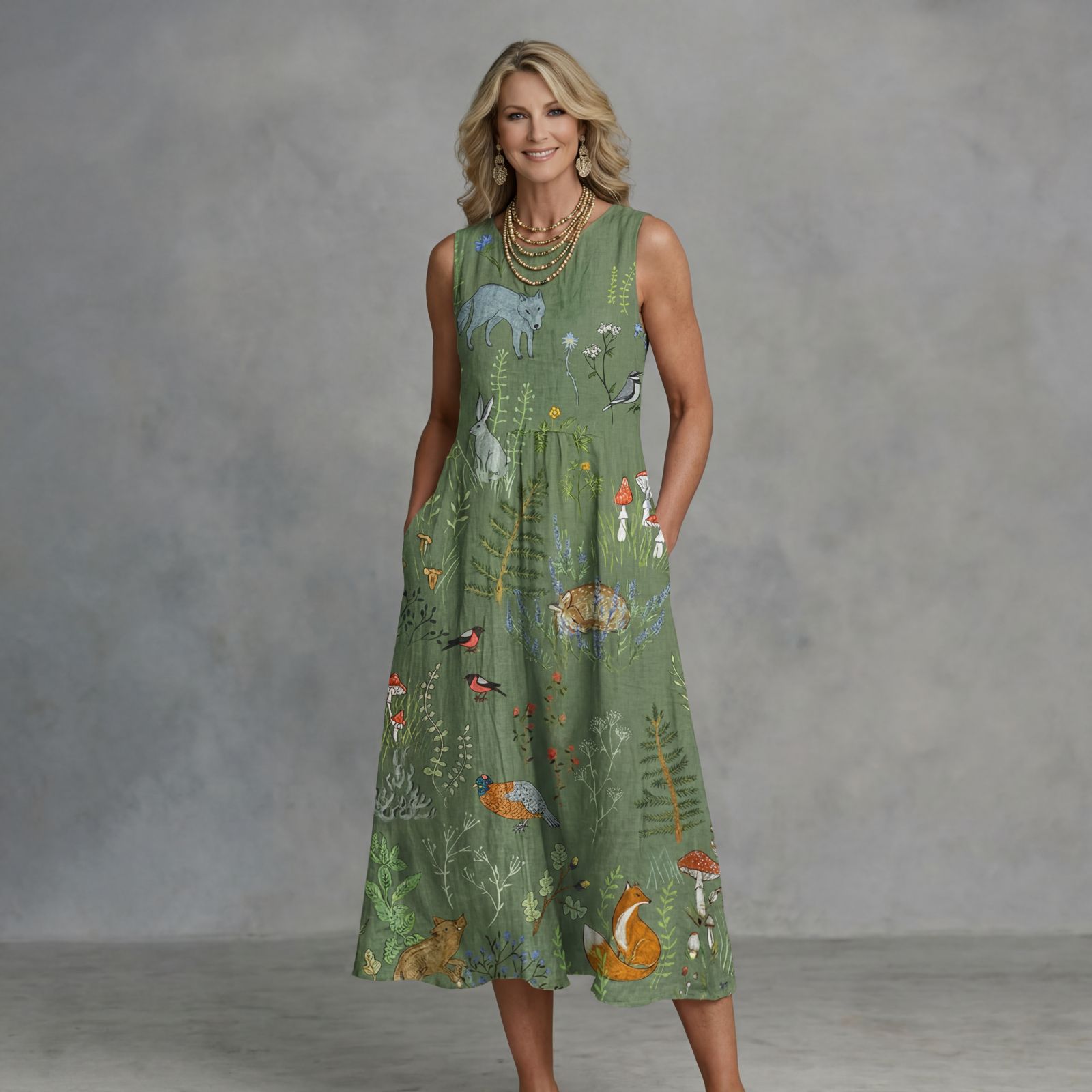 Carol | Relaxed Linen Everyday Dress