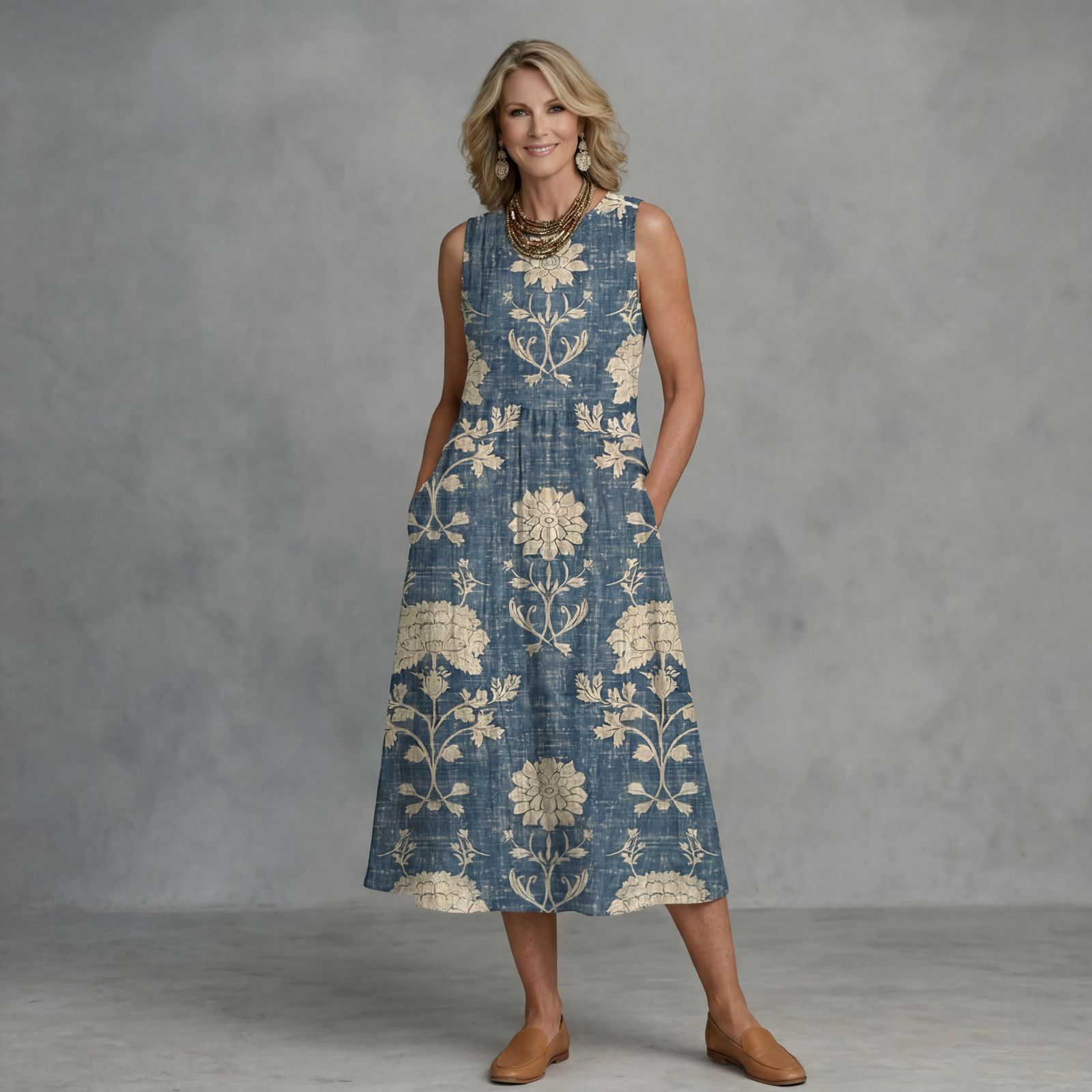 Clarisse | Relaxed Linen Everyday Dress