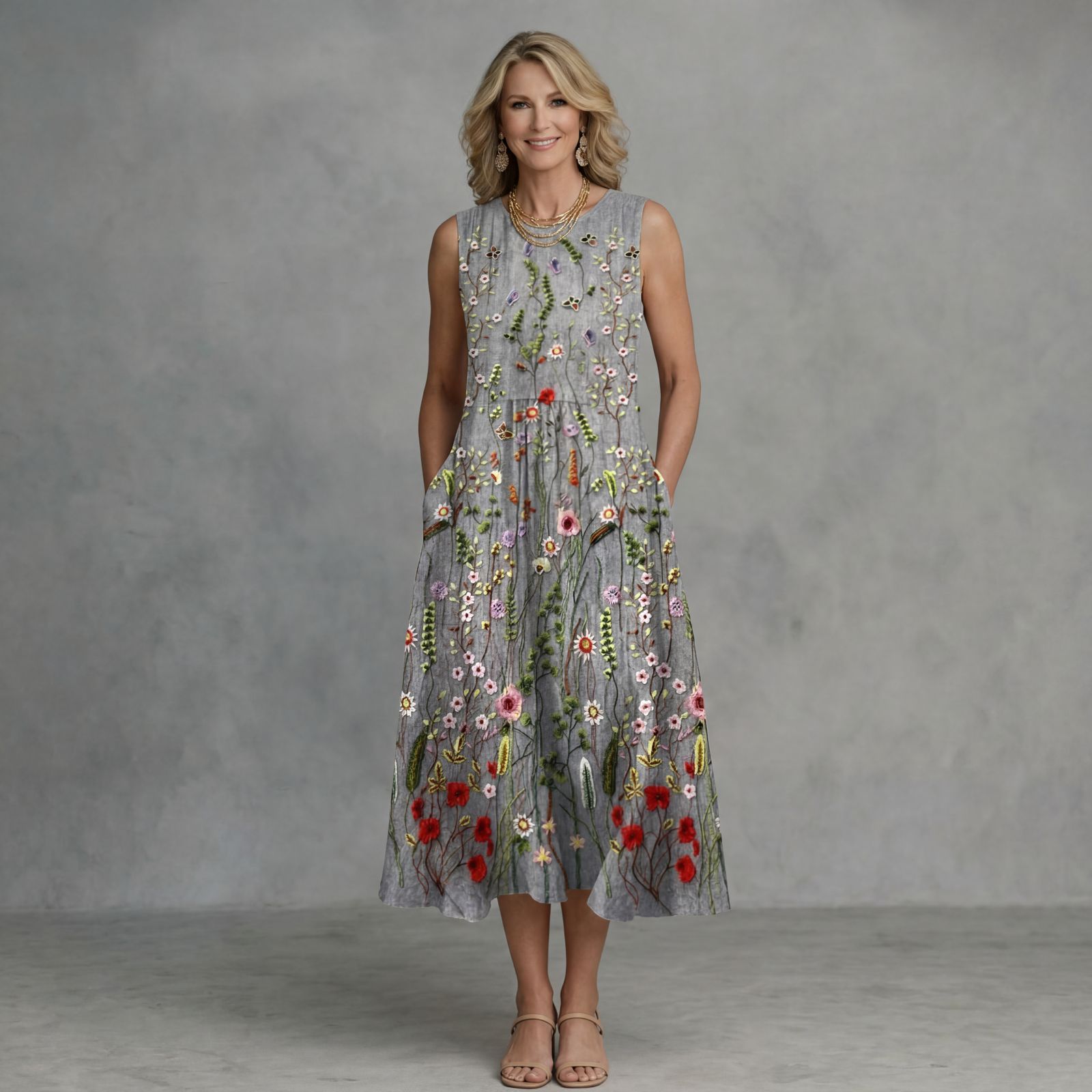 Vanessa | Relaxed Linen Everyday Dress