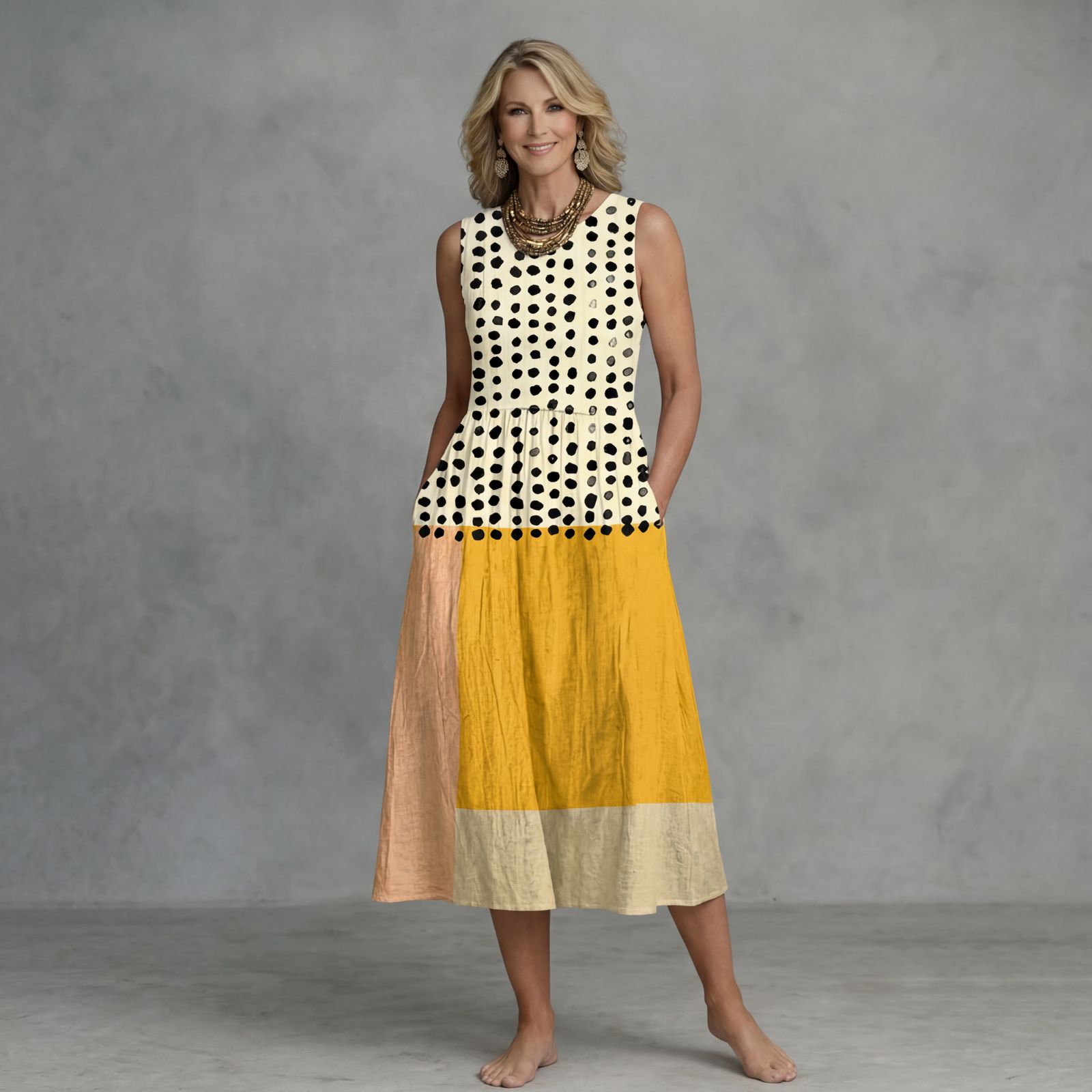 Hazel | Relaxed Linen Everyday Dress