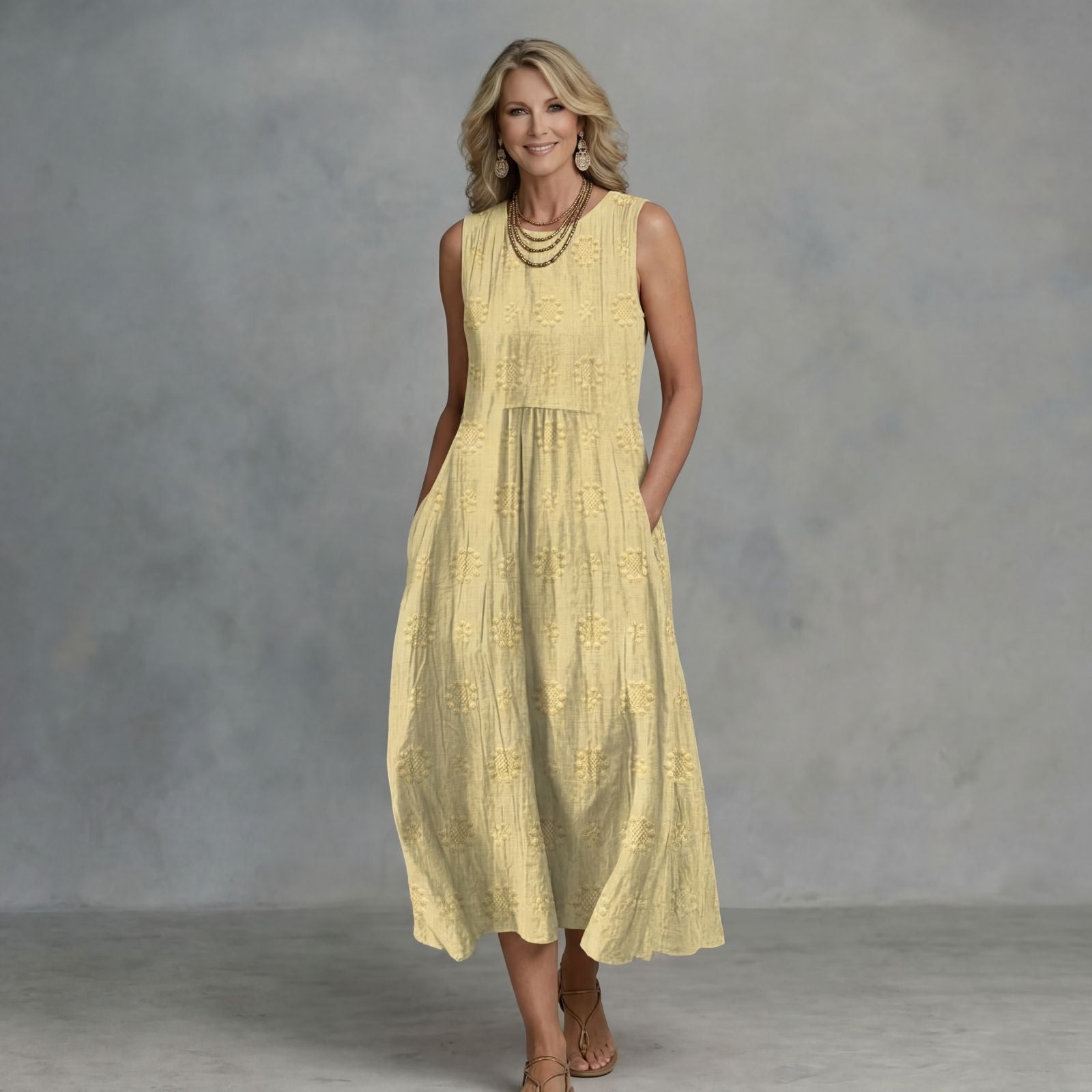 Charmaine | Relaxed Linen Everyday Dress