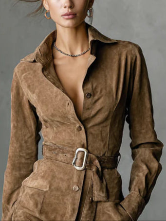 Eleanor | Long-Sleeve Midi Dress