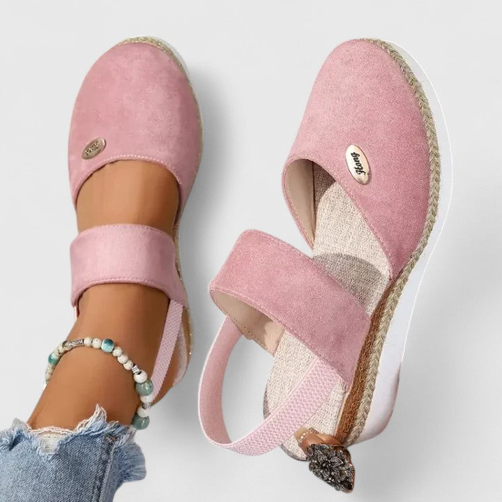 Nicole | Espadrille Strap Sandals