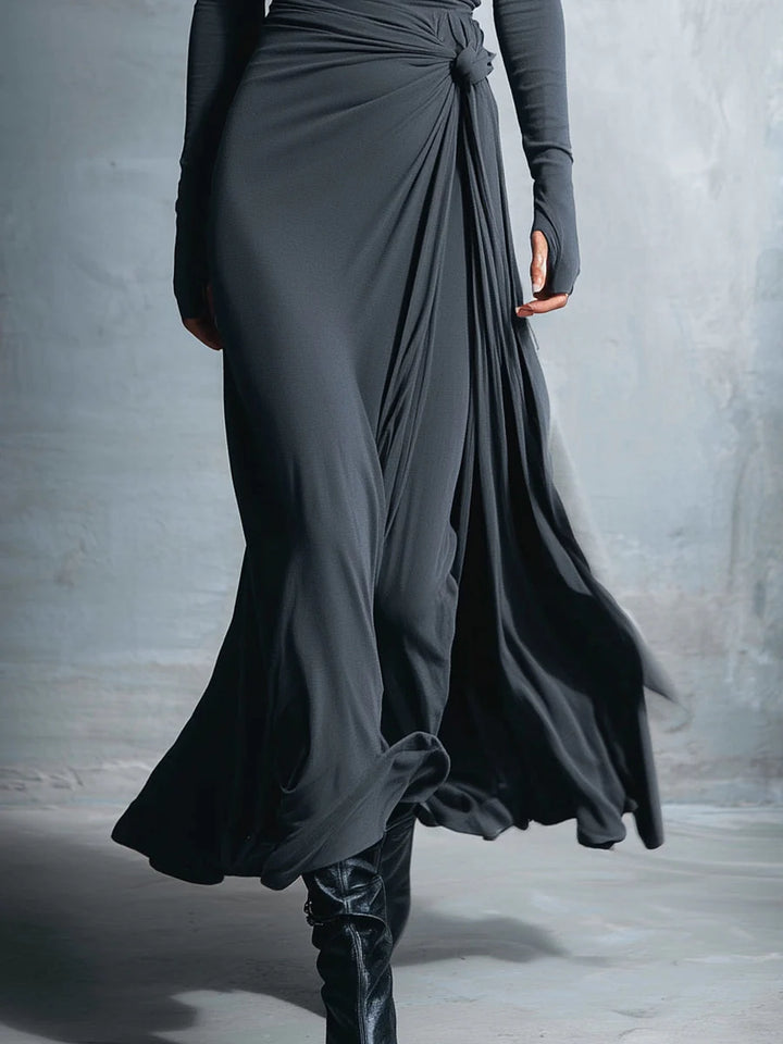 Naiara ❘ Maxi dress with side knot