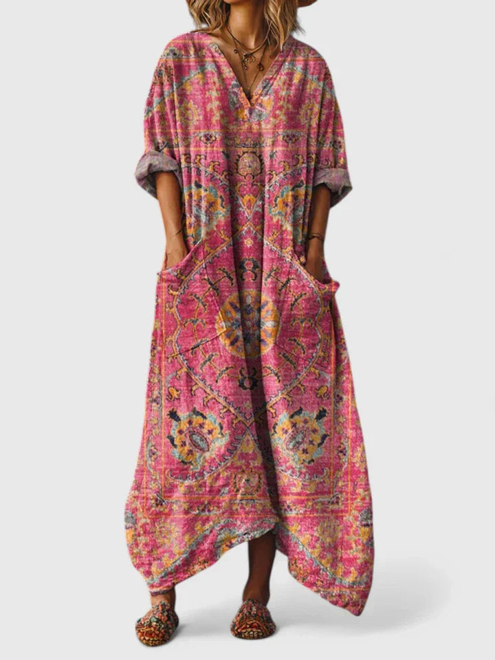 Willow | Boho Flowing Maxi Dress