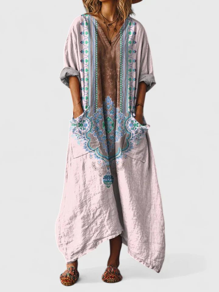 Willow | Boho Flowing Maxi Dress