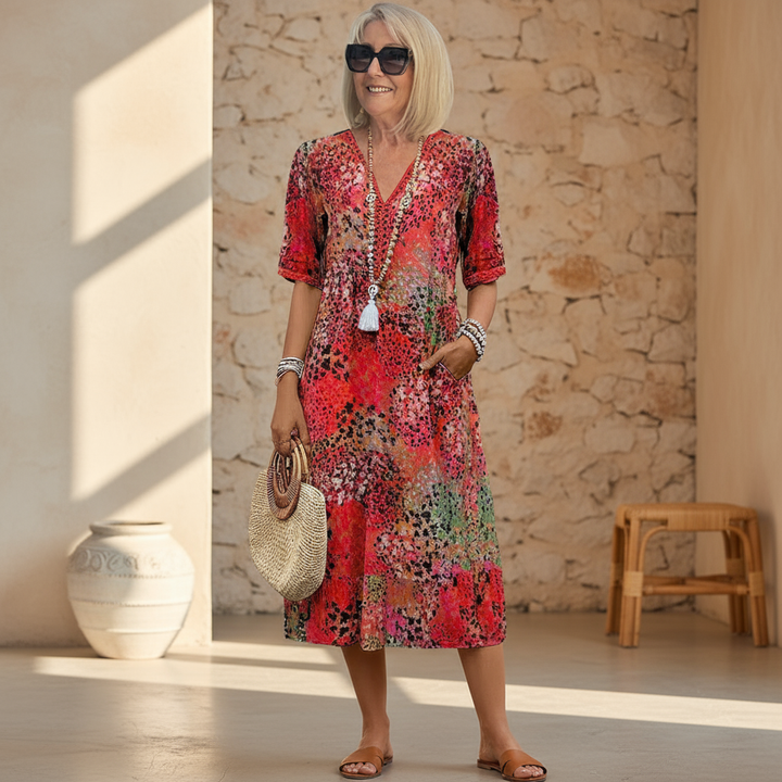 Lydia | Flow Midi Dress