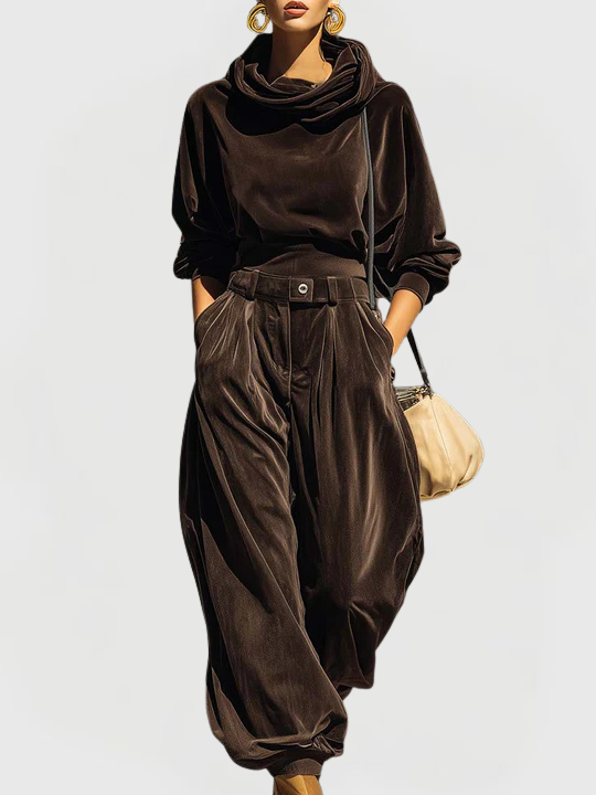 Bianca | Velour Relaxed Co-Ord Set
