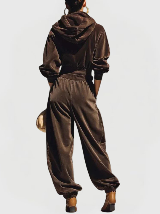 Bianca | Velour Relaxed Co-Ord Set