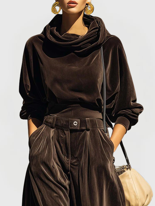 Bianca | Velour Relaxed Co-Ord Set