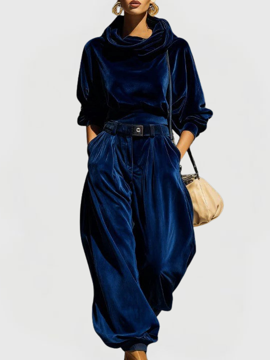 Bianca | Velour Relaxed Co-Ord Set