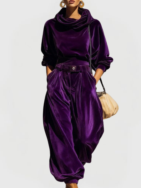 Bianca | Velour Relaxed Co-Ord Set