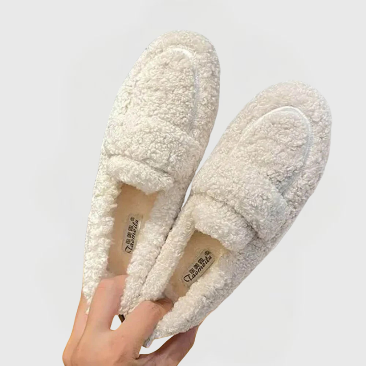 Mila | Cozy Faux-Shearling Loafers