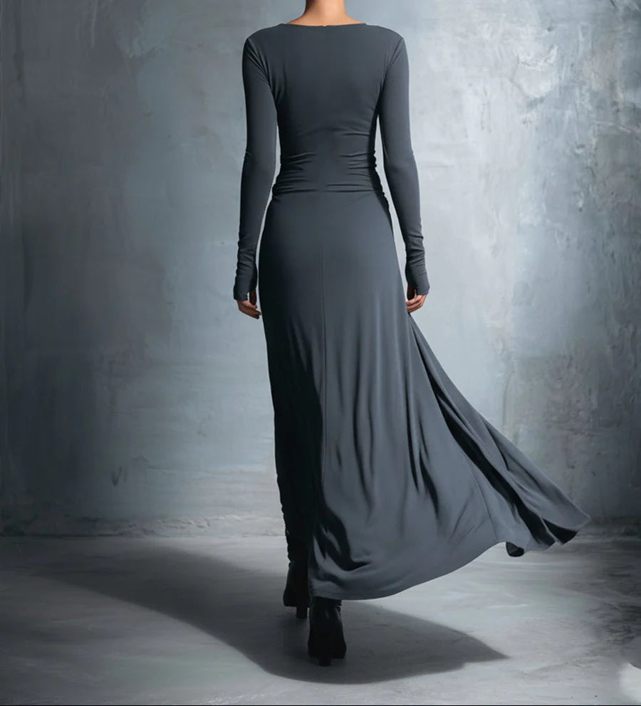 Naiara ❘ Maxi dress with side knot