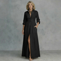 Jane | Classic Shirt Maxi Dress