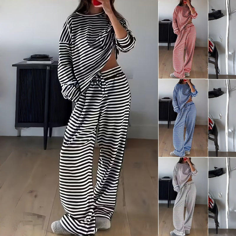 Harper | Relaxed Striped Lounge Set