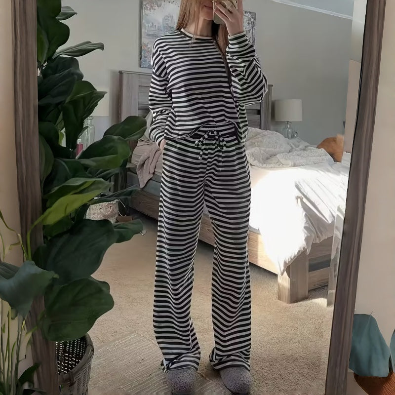 Harper | Relaxed Striped Lounge Set