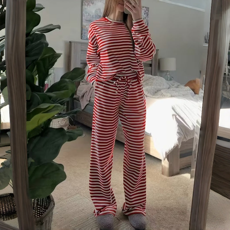 Harper | Relaxed Striped Lounge Set