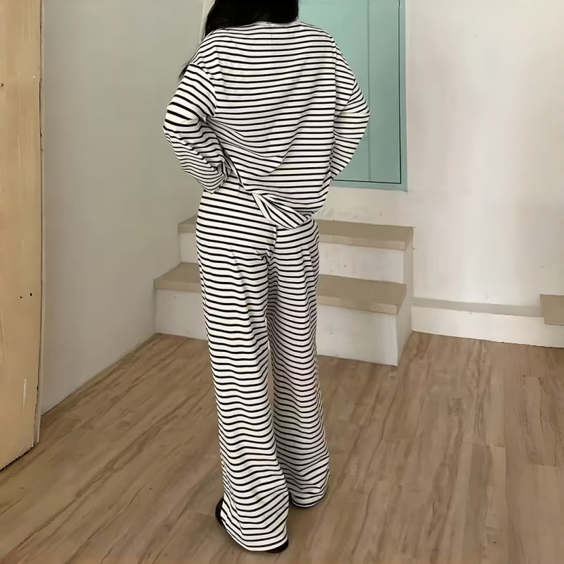 Harper | Relaxed Striped Lounge Set