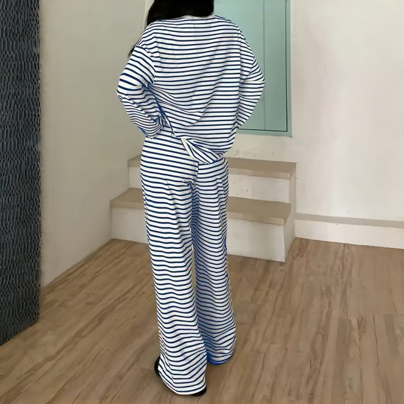 Harper | Relaxed Striped Lounge Set