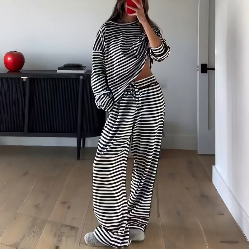 Harper | Relaxed Striped Lounge Set