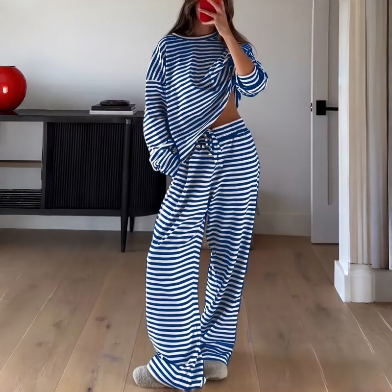 Harper | Relaxed Striped Lounge Set